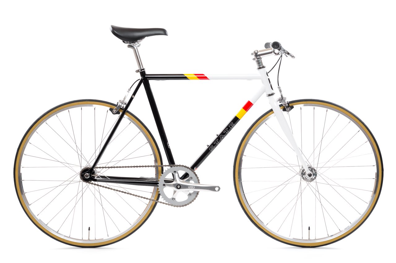 State Bicycle Van Damme - 4130 Fixed Gear/Single Speed - Boneshaker Bikes