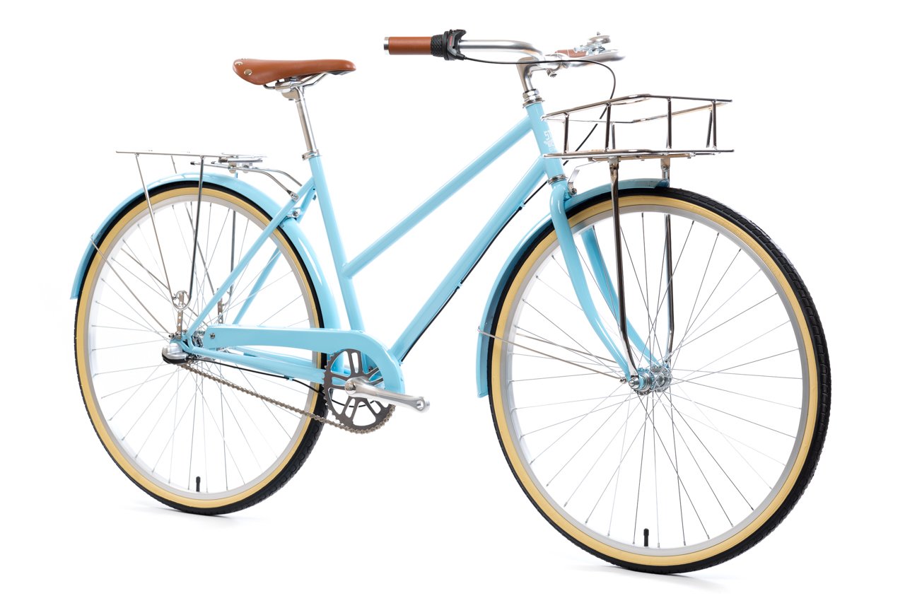 3 speed state bicycle co city bike azure blue 6