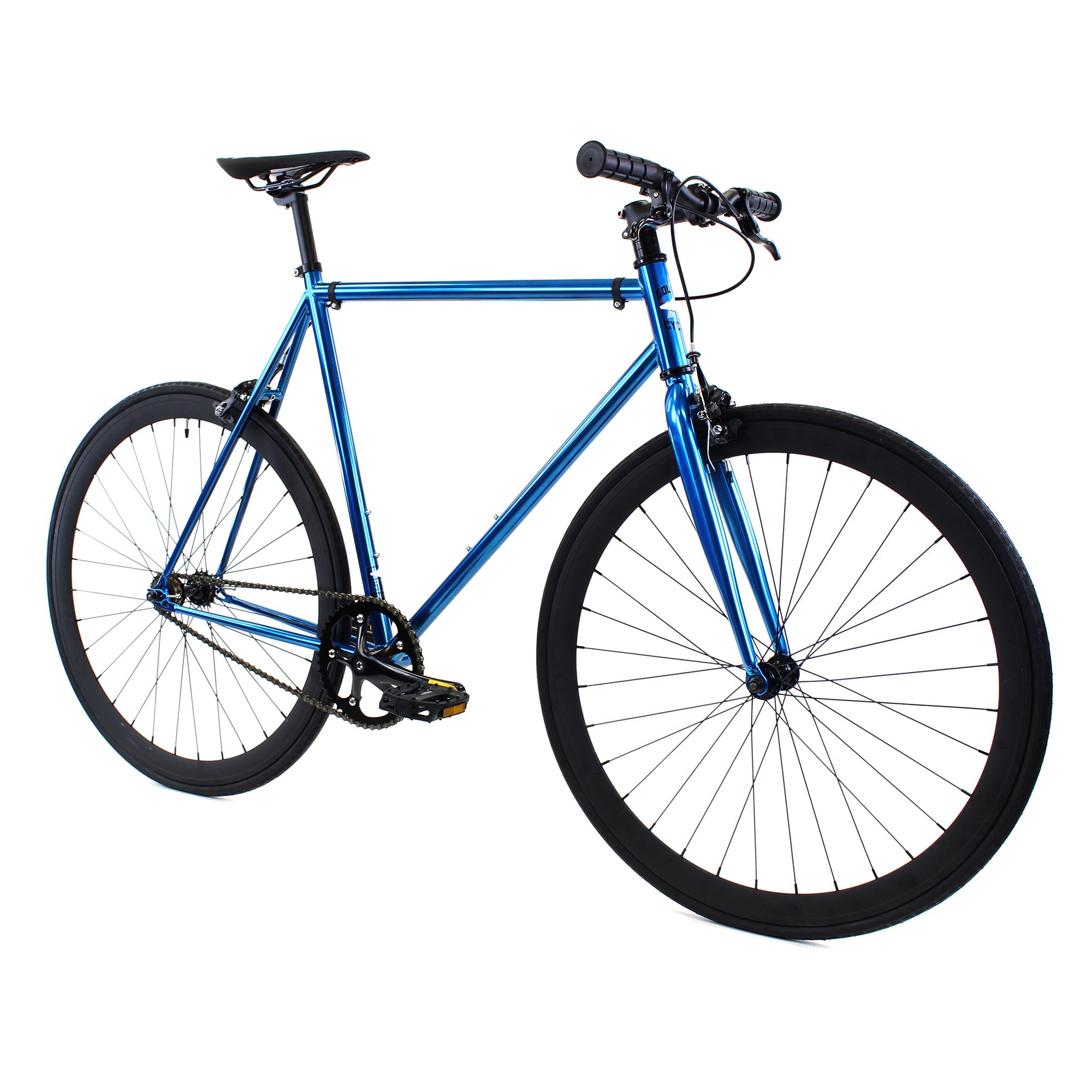 Golden Cycles BLUE JAY Fixie Bike - Boneshaker Bikes