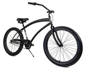 ZF Bikes - Cobra - Cruiser Bike - Black Matte
